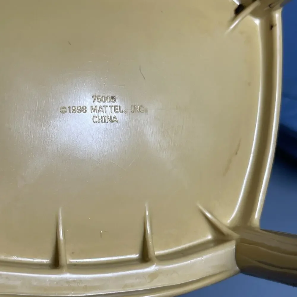 Vtg 1998 & 1999 Fisher Price Briarberry Bear Canopy Bed, Rocking & Dining Chair